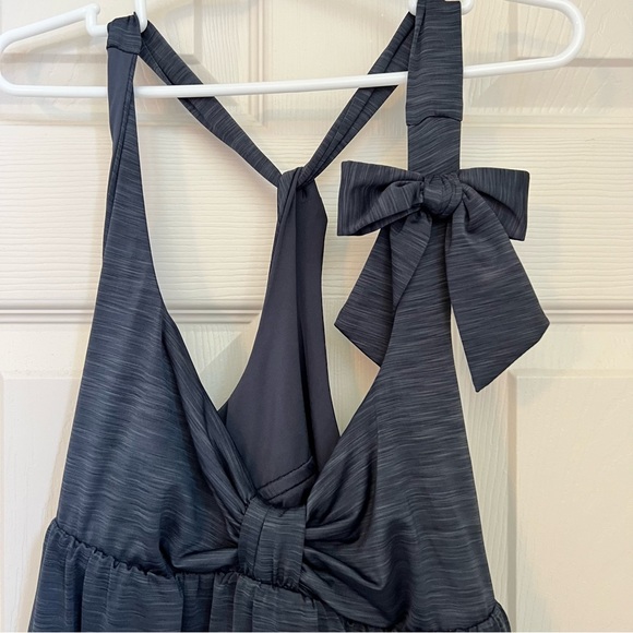 Betsey Johnson swim cover up mini dress grey size xs-small - Picture 2 of 4